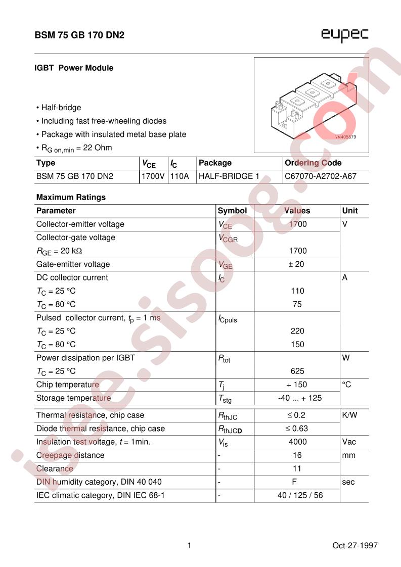 BSM75GB170DN2