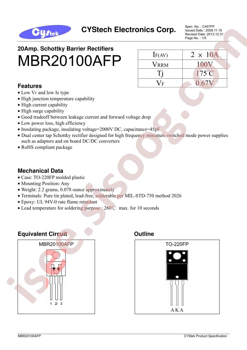 MBR20100AFP