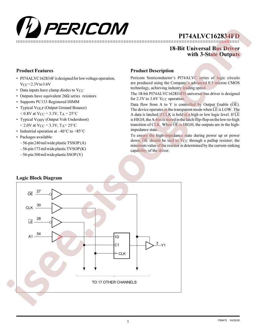 PI74ALVC162834FD