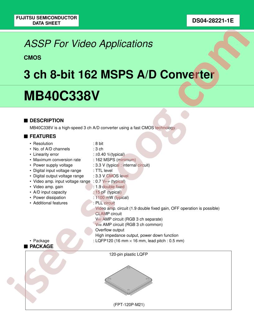 MB40C338VPFV