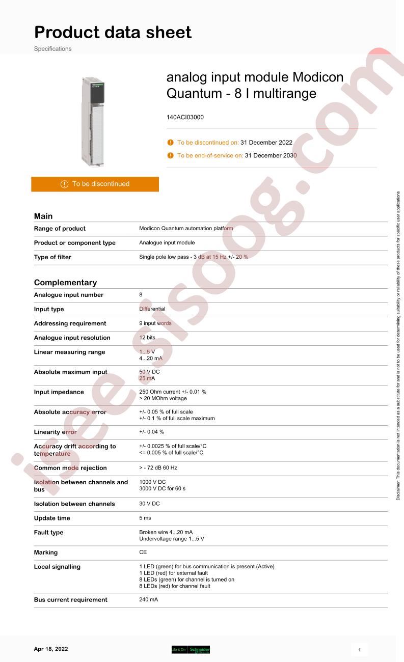 140ACI03000