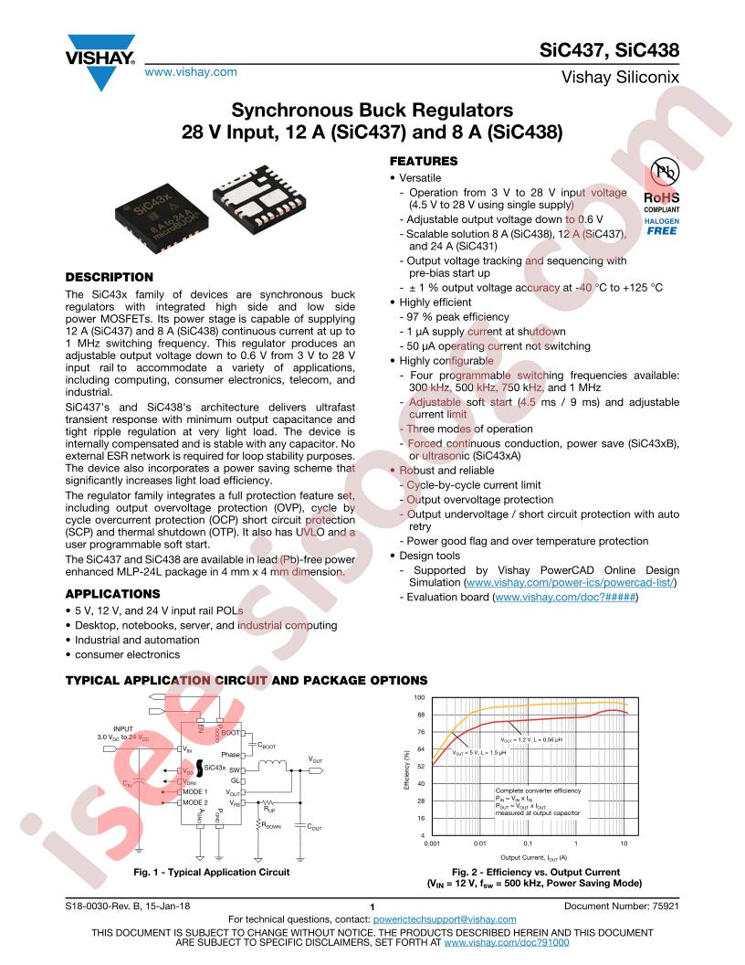 SiC437CED-T1-GE3