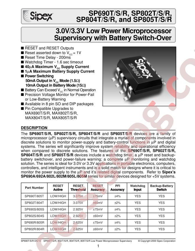 SP802TCN