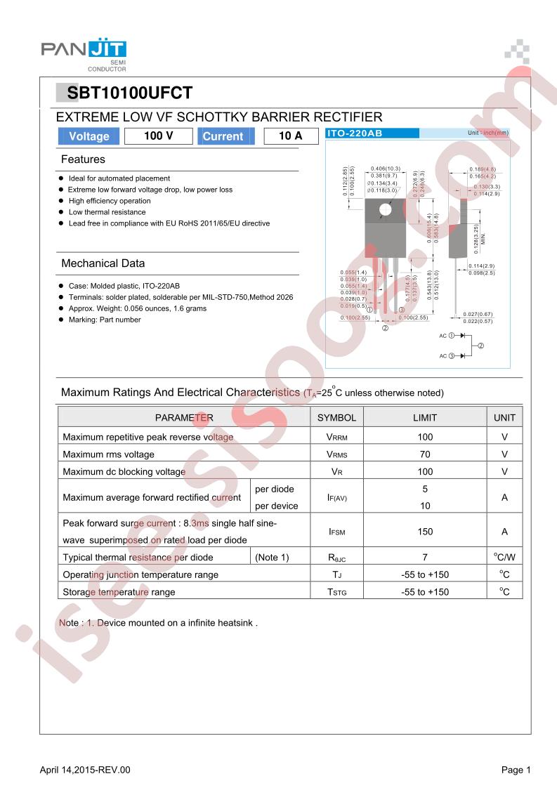 SBT10100UFCT