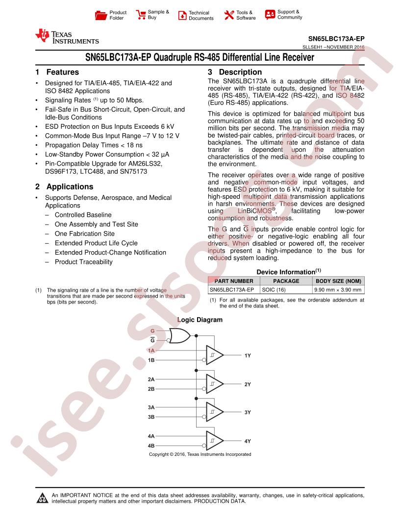SN65LBC173A-EP