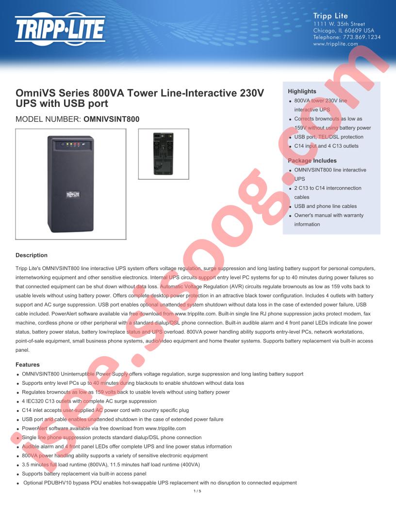 OMNIVSINT800
