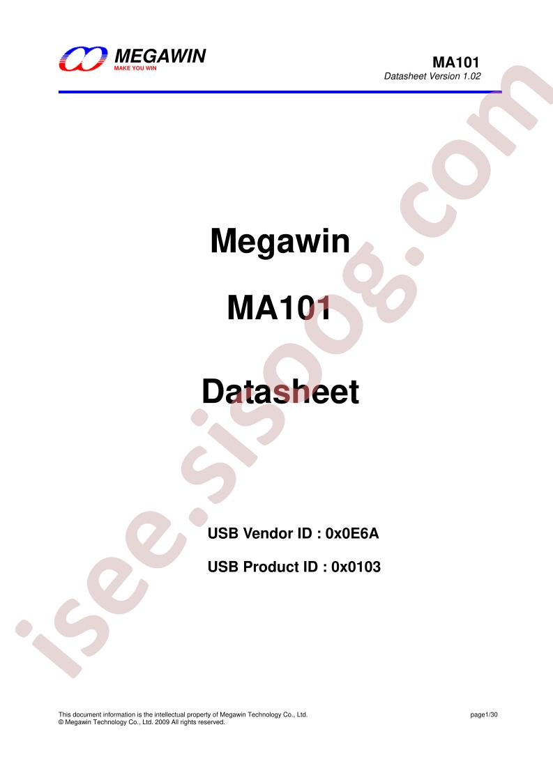 MA101