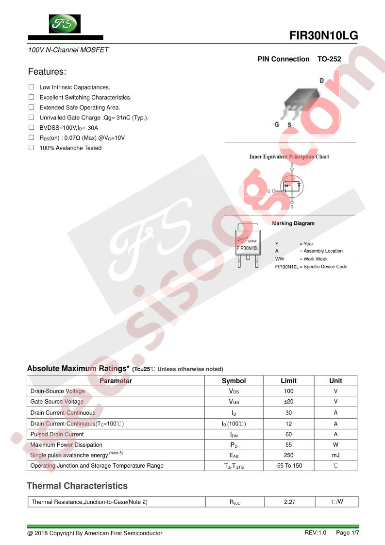 FIR30N10LG