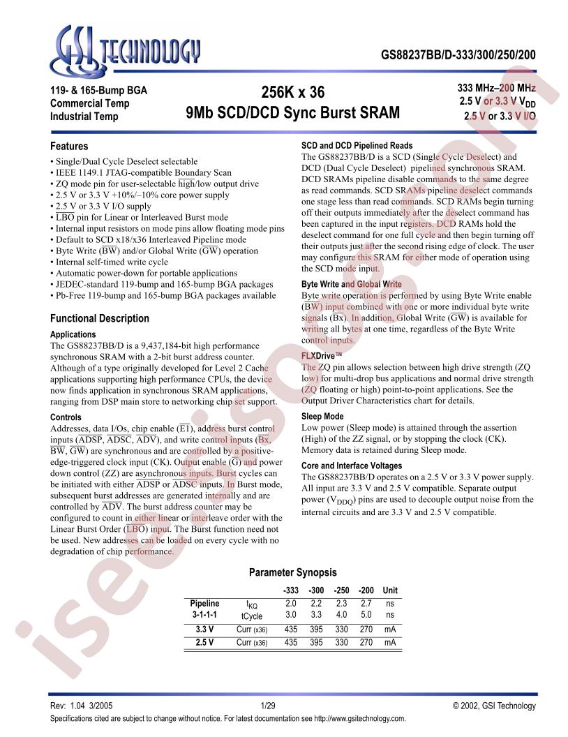 GS88237BB
