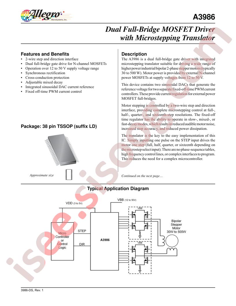 A3986SLDTR-T
