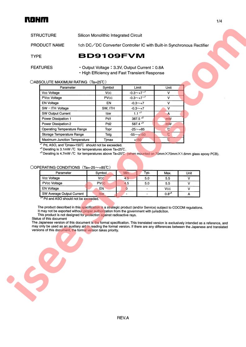 BD9109FVM