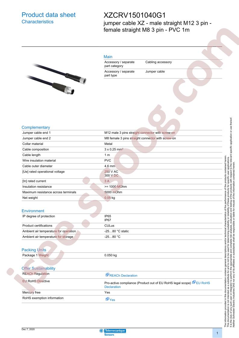 XZCRV1501040G1
