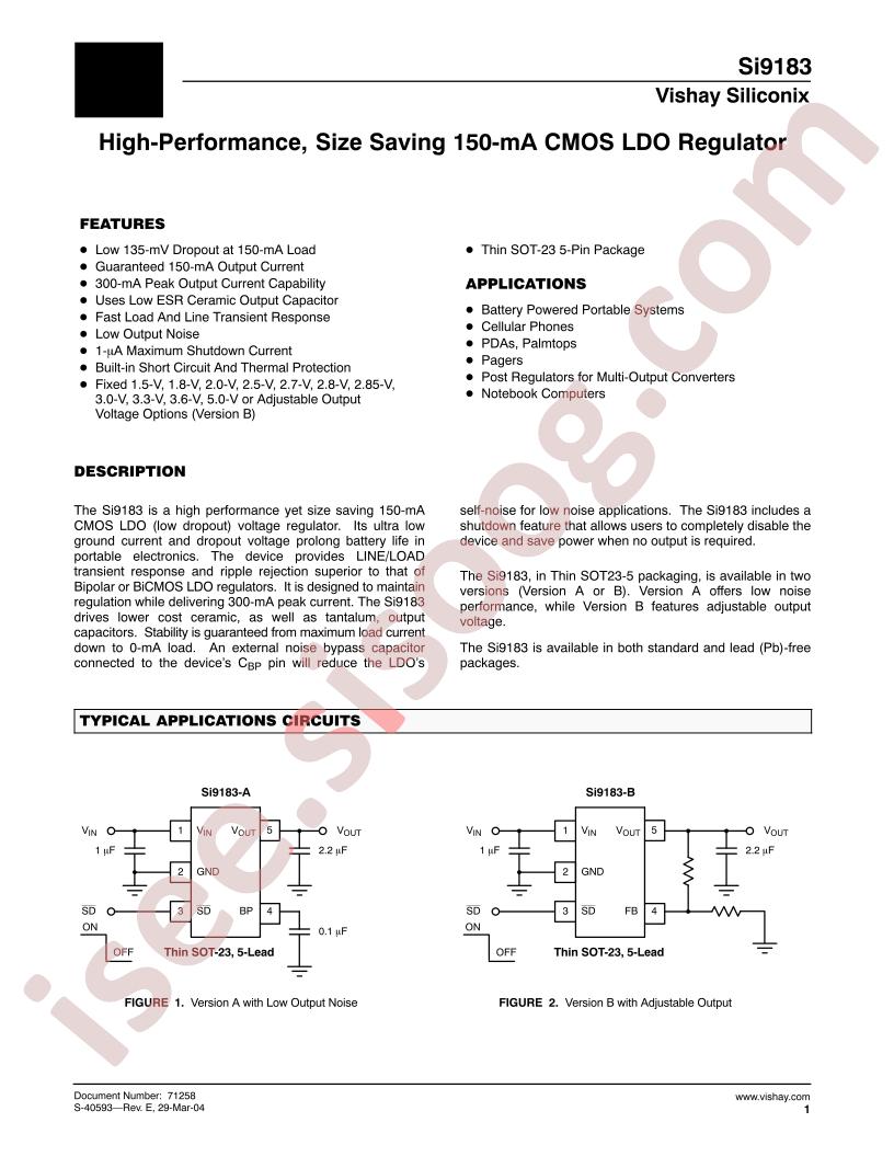 SI9183DT-20-T1