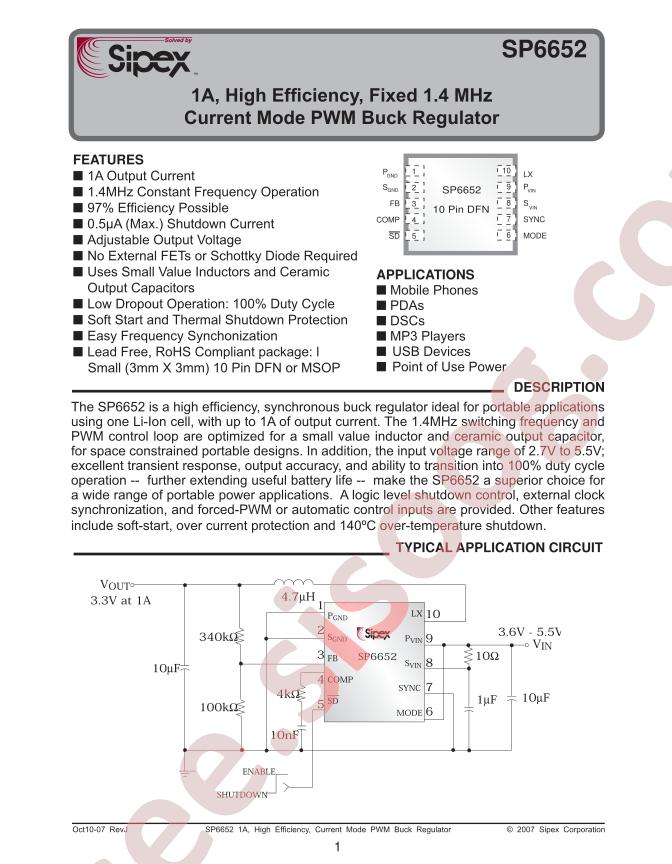 SP6652