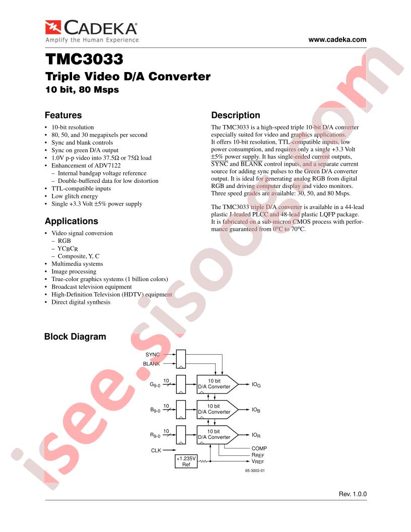 TMC3033KRC30