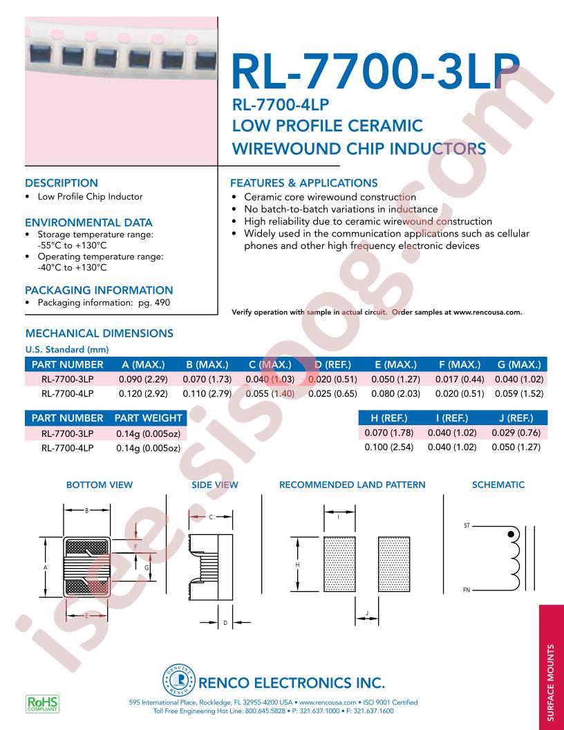 RL-7700-3LP-22N