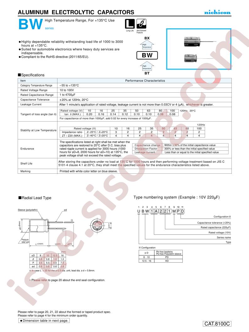 UBW1A102MPD