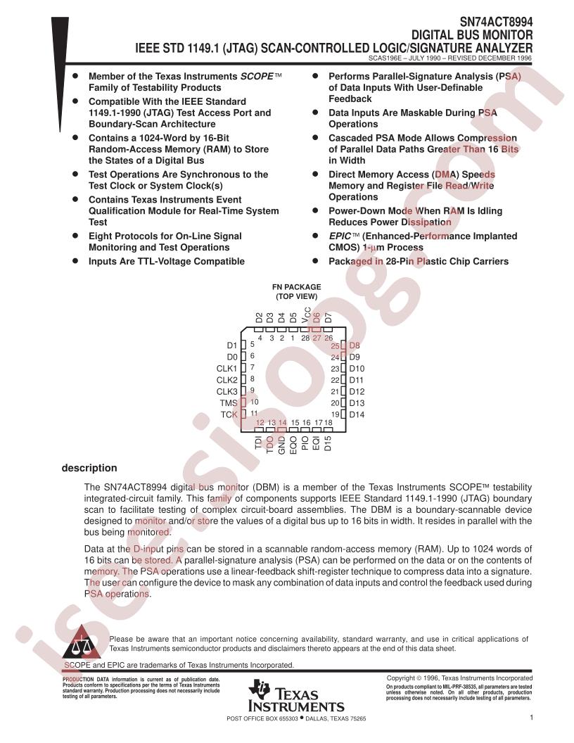 SN74ACT8994