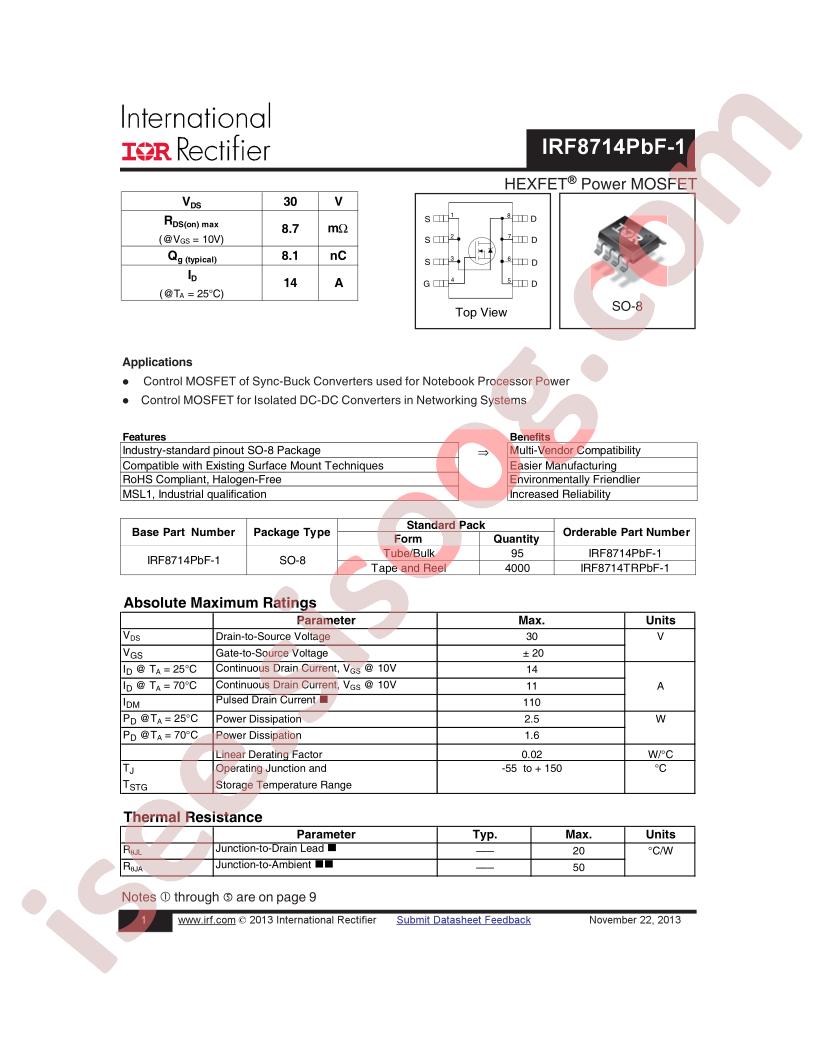 IRF8714PBF-1
