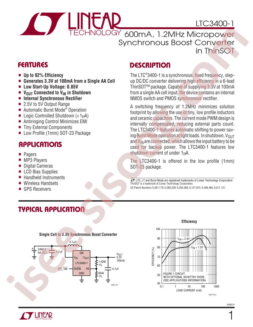 LTC3400-1