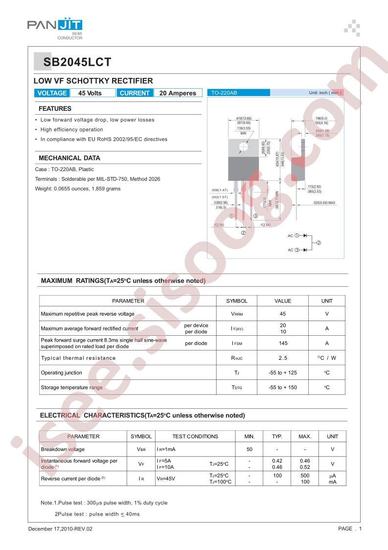 SB2045LCT