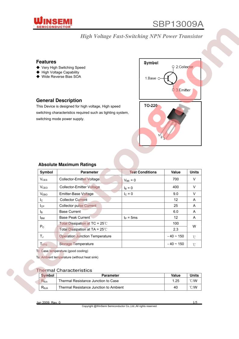 SBP13009A