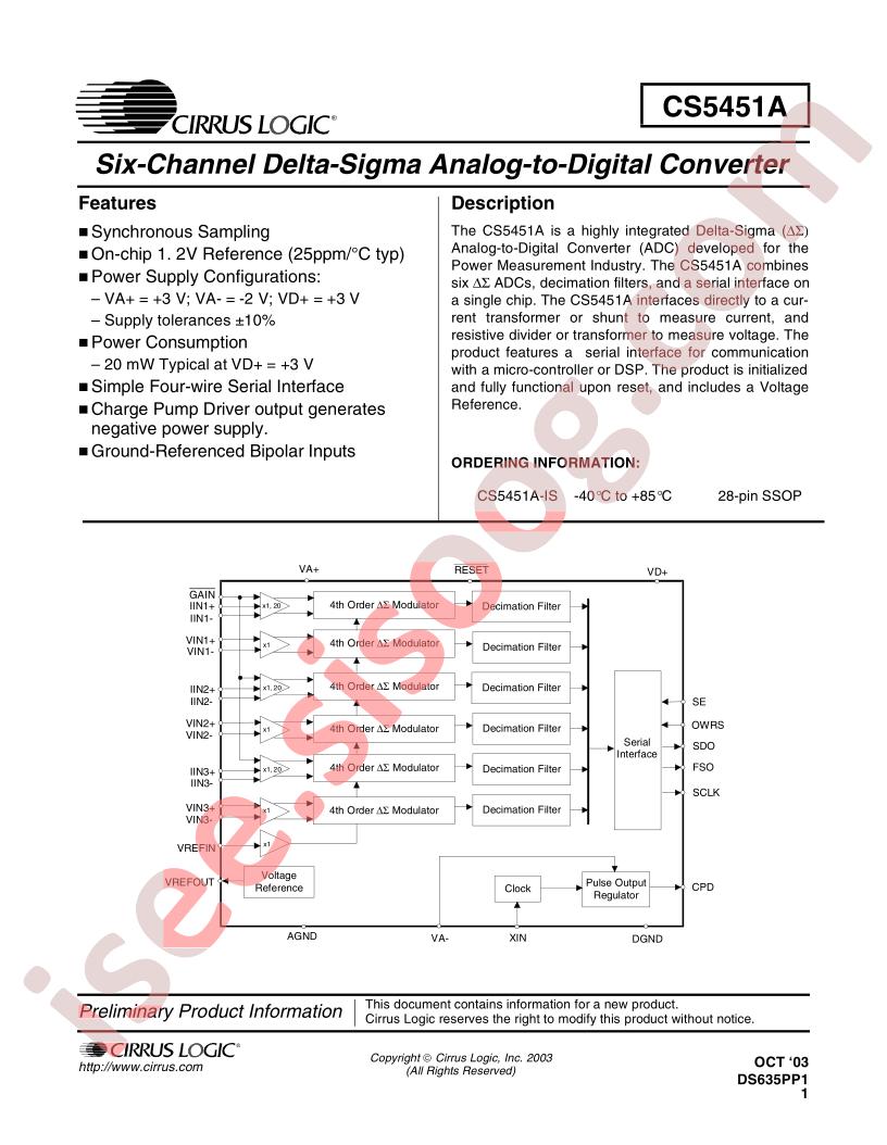 CS5451A