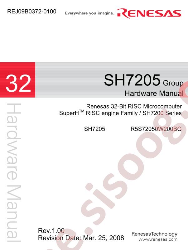 SH7205