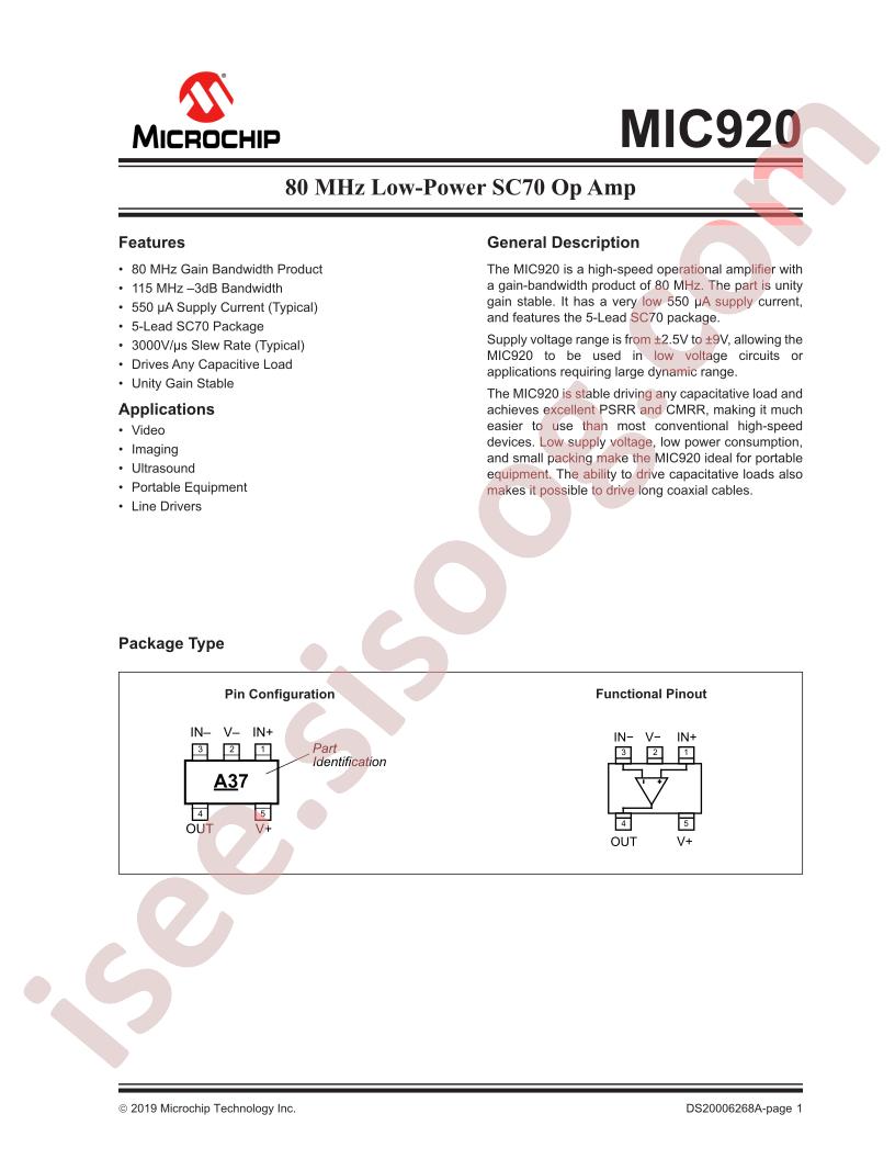 MIC920