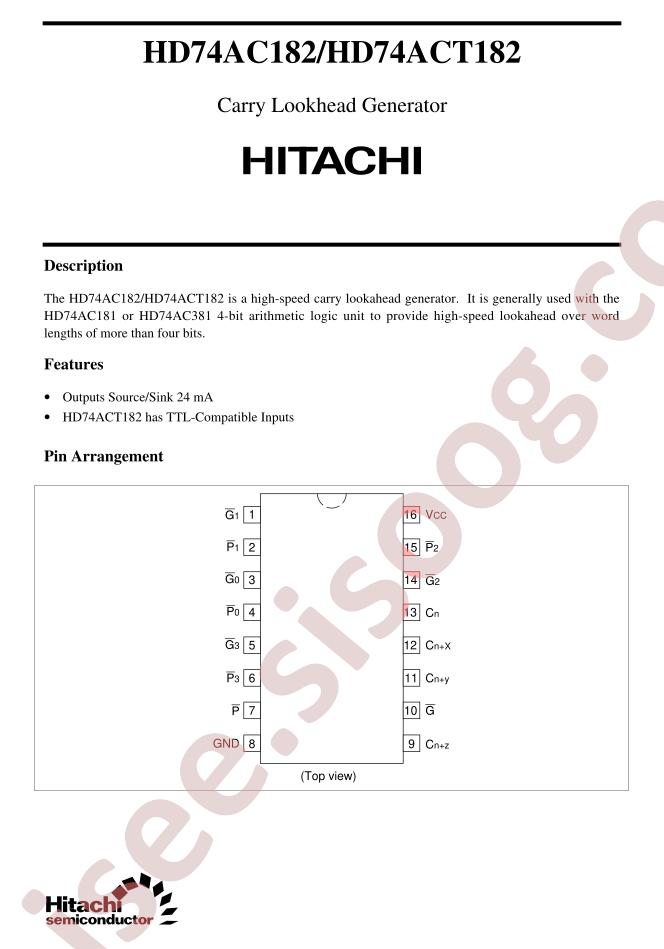 HD74AC182