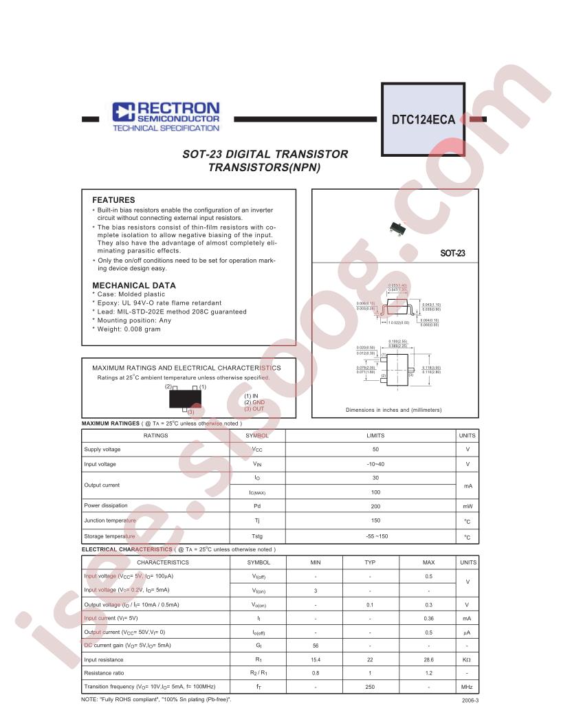 DTC124ECA