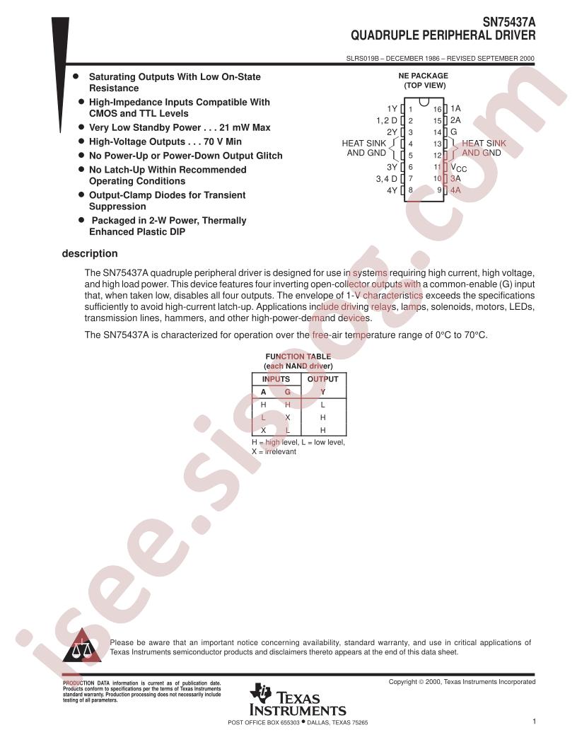 SN75437ANE