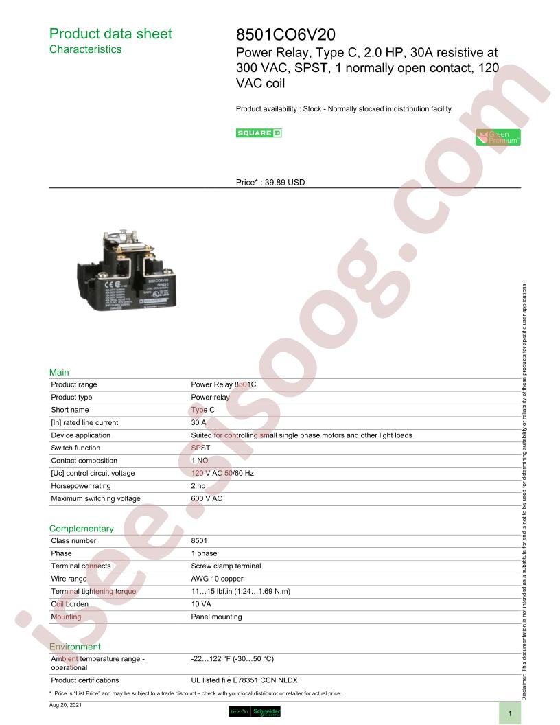 8501CO6V20