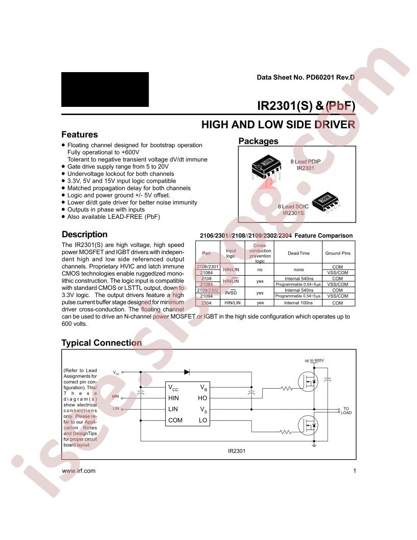 IR2301SPbF