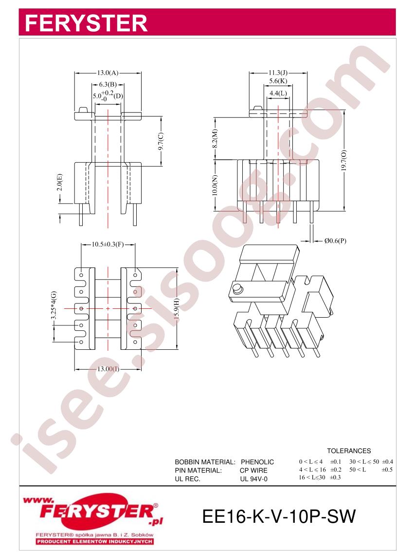 EE16-K-V-10P-SW