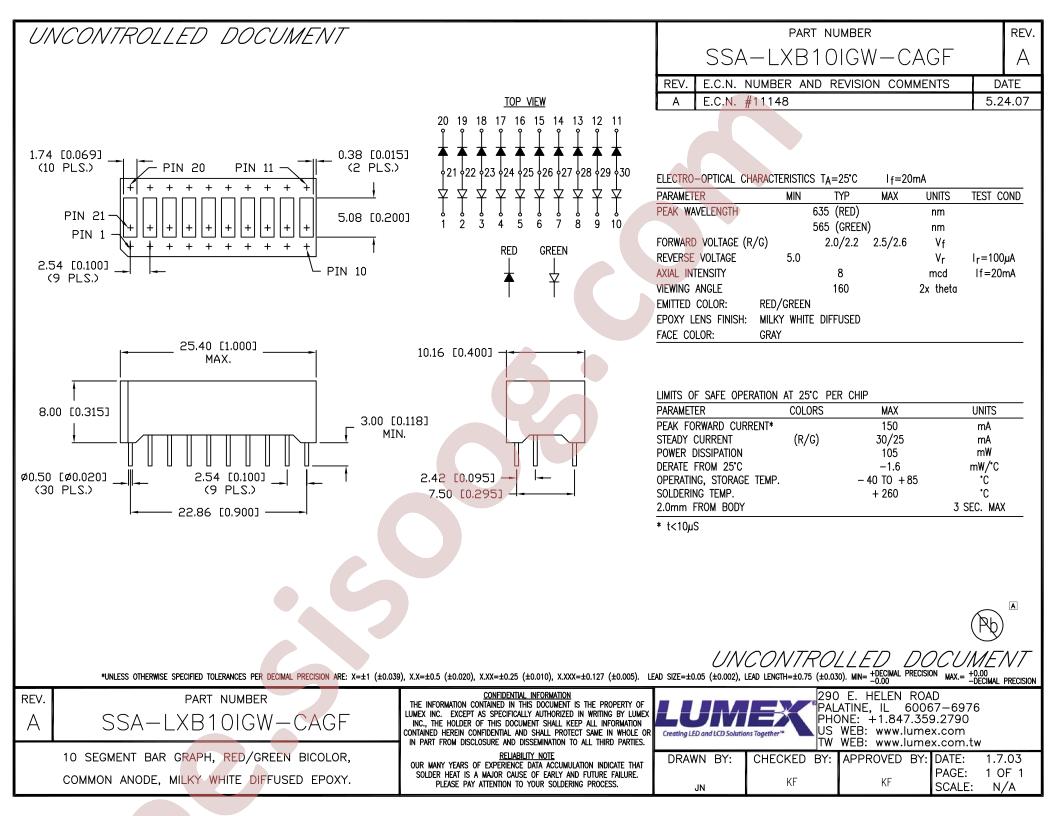 SSA-LXB10IGW-CAGF