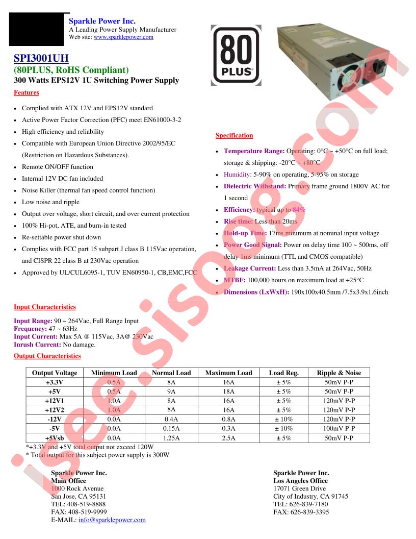 SPI3001UH