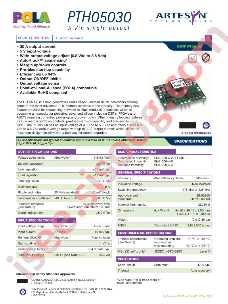 PTH05030