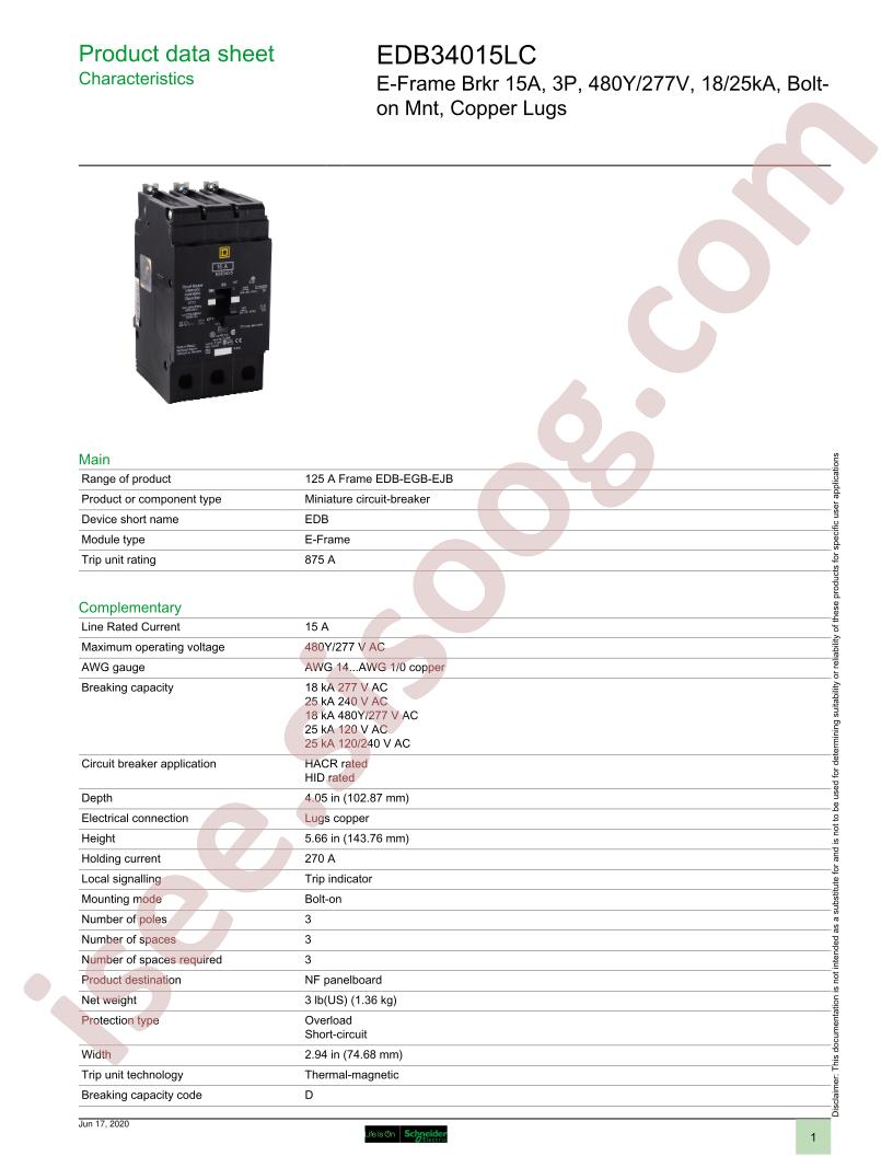 EDB34015LC