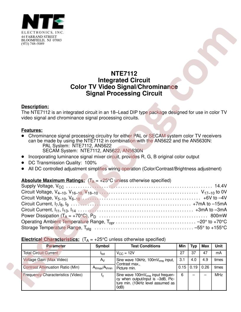 NTE7112