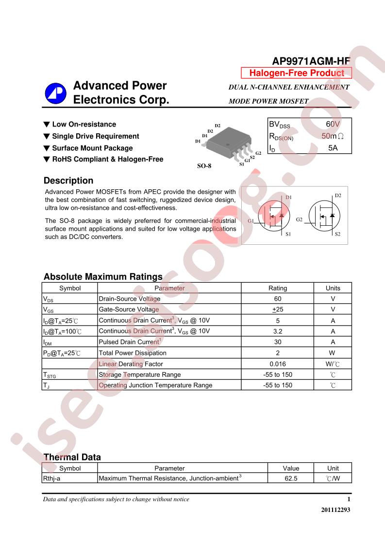AP9971AGM-HF