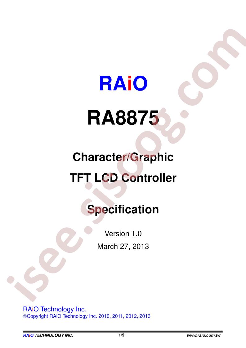 RA8875