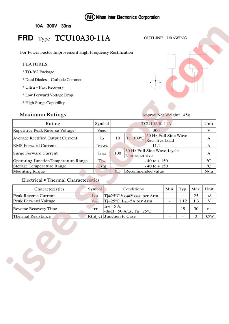 TCU10A30-11A