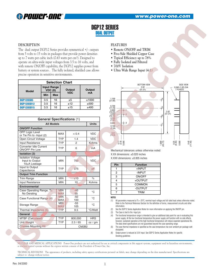 DGP12U5D5