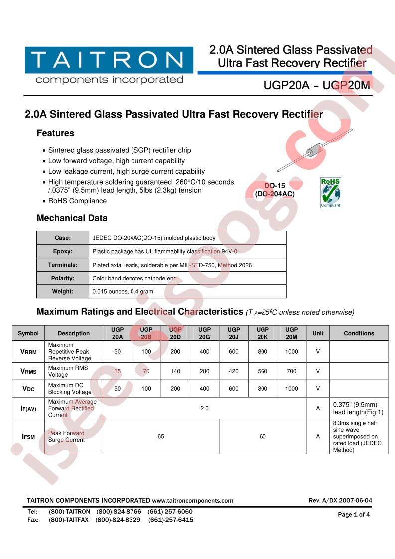 UGP20G