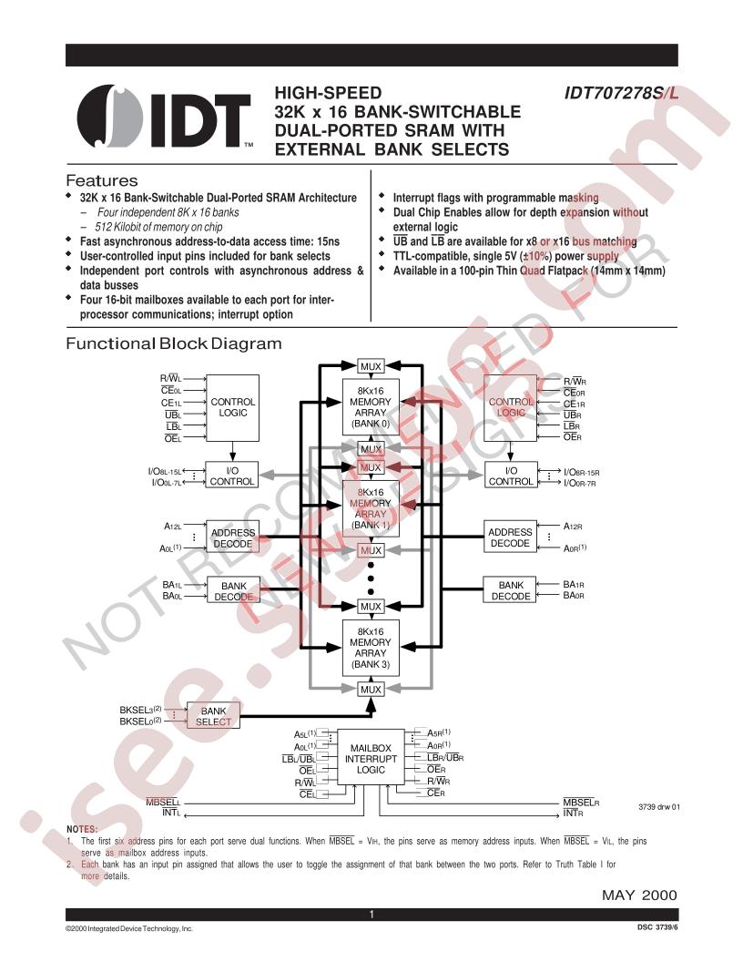 IDT707278S