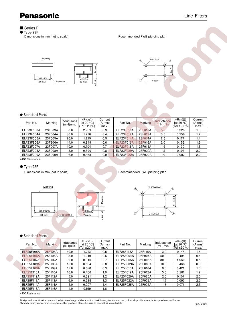 ELF25F109A