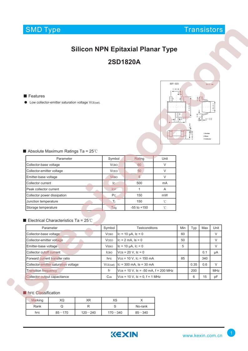 2SD1820A