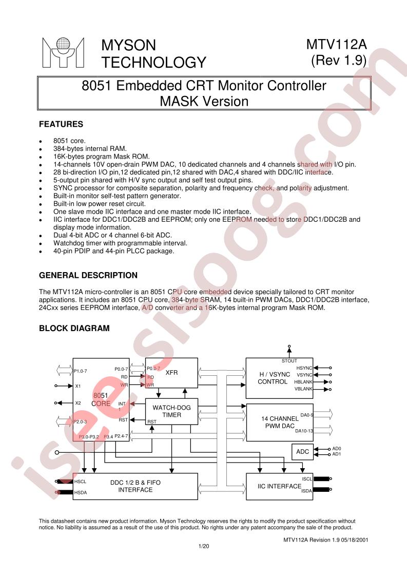 MTV112AN-999