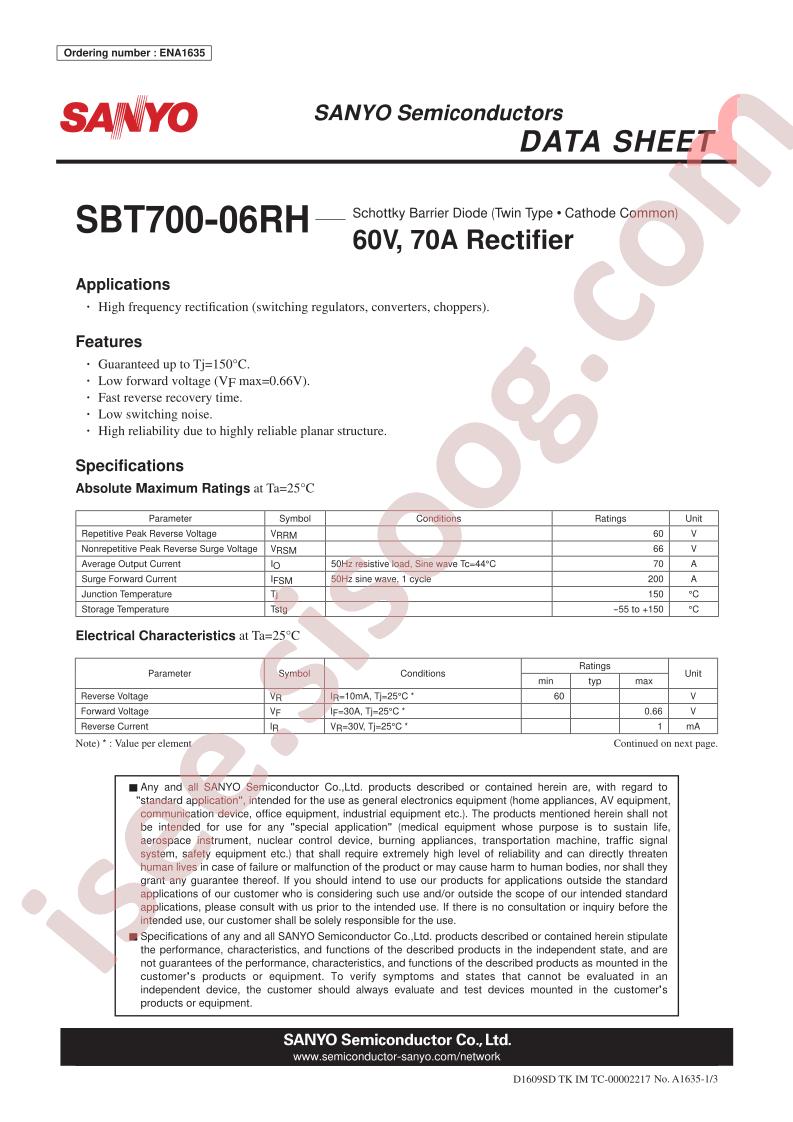 SBT700-06RH